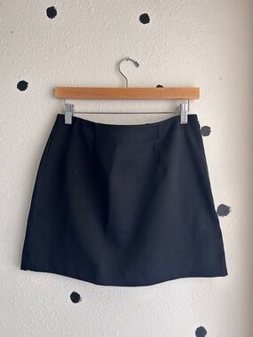 A New Day | Classic Black A-Line Women's Skirt